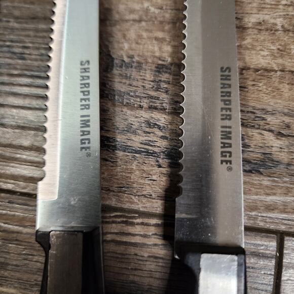 Set of 4 Sharper Image Steak Knives  X - Picture 5 of 5